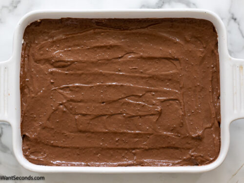 how to make oreo delight pudding recipe step 8, Spread over the cream cheese layer. Place in the fridge until firm.