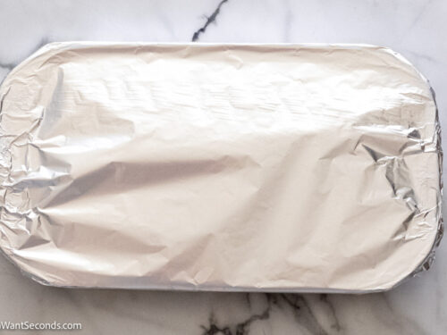 Step 13 how to make lazy pierogi casserole , cover with foil and bake