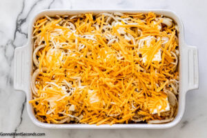 Step 5 how to make Tennessee onions, top with butter and cheese. Cover with foil and bake.