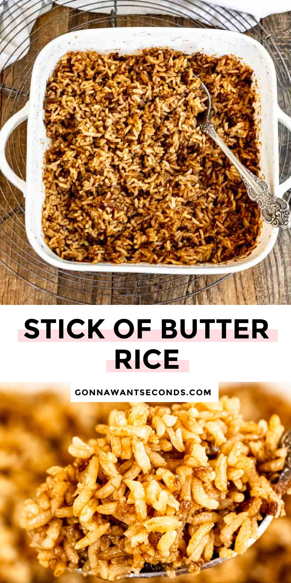 Stick Of Butter Rice {French Onion Rice} Gonna Want Seconds