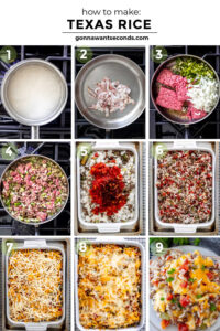 Texas Rice {Bigger + Bolder Texas Style!}