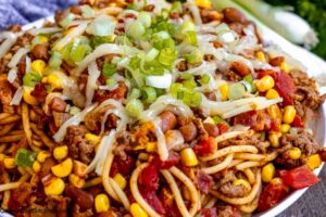 old fashioned cowboy spaghetti