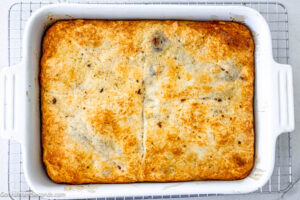Step 11 how to make antipasto squares, Bake again without the foil.