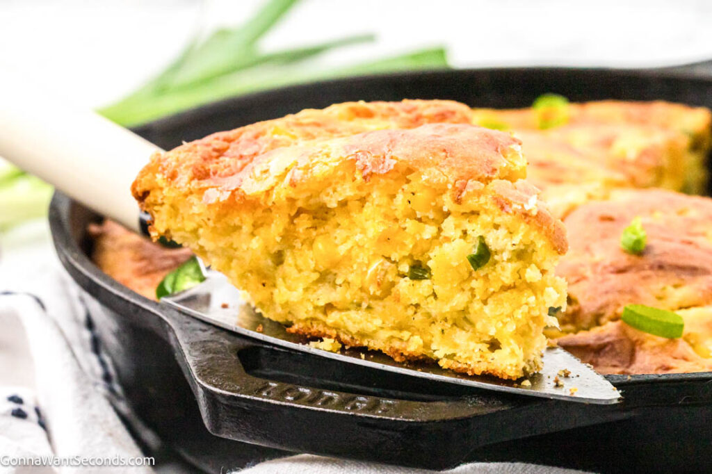 Mexican Cornbread {Moist, Cheesy, + Perfect with Chili}
