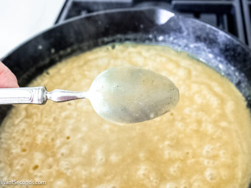 Step 10 how to make slow cooker turkey breast boneless, Continue to cook until the gravy thickens.