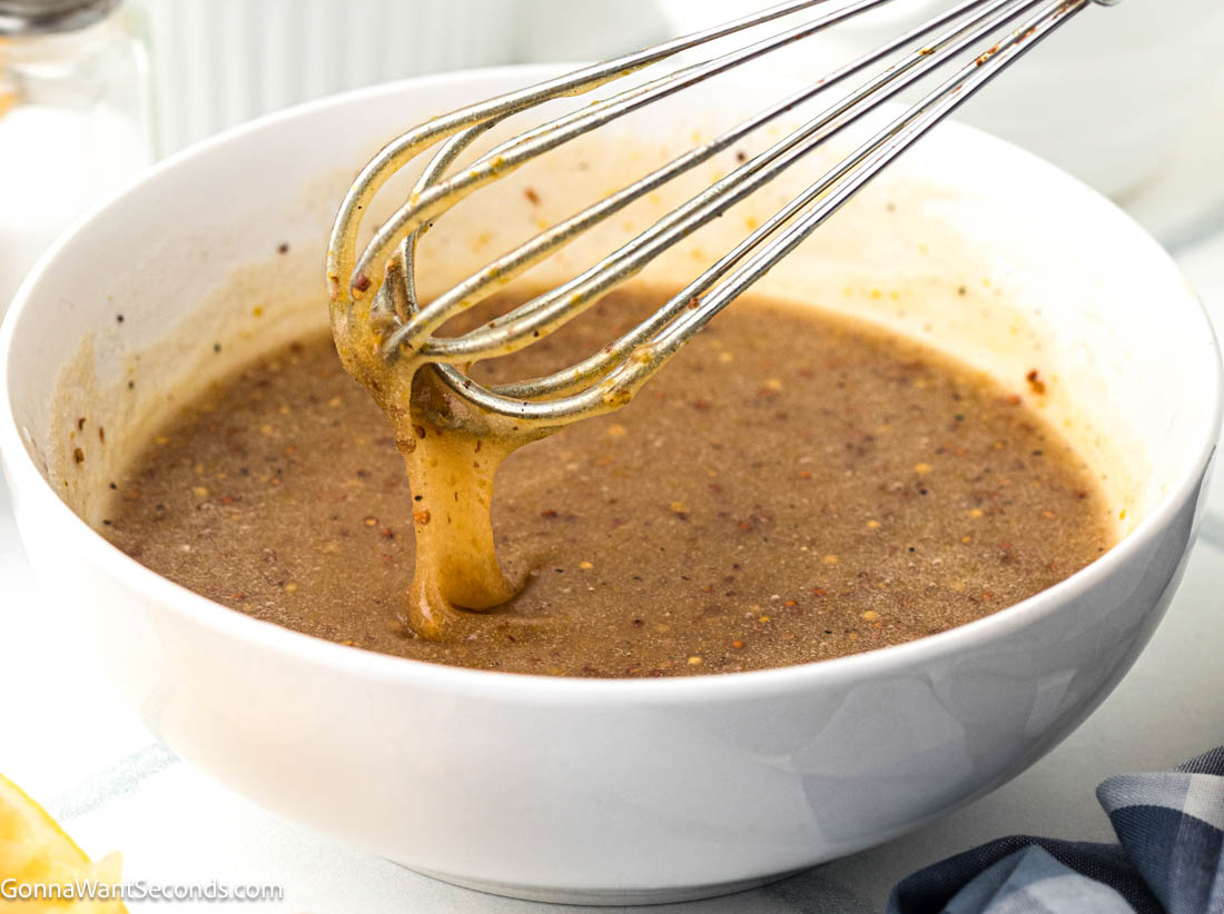 This holiday ham is juicy, tender, and beautifully caramelized with a sweet-savory ham glaze that shimmers like glass. It’s buttery, honey-kissed, and tangy #hamglaze #glaze whisking ham glaze