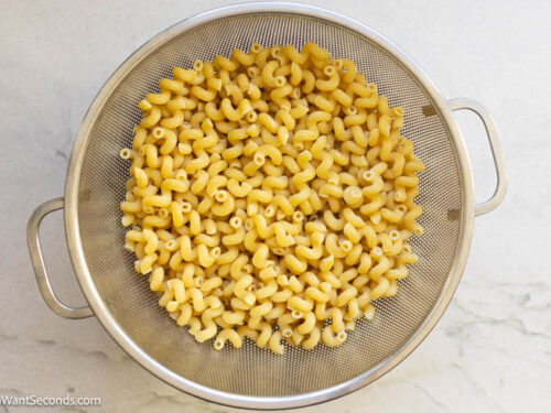 Step 1 how to make Marry Me Chicken Pasta, Cook the pasta according to the package instructions. Drain and set aside. Reserve a cup of pasta water.